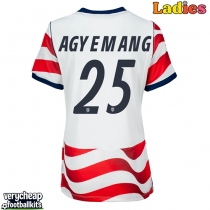 United States Patrick Agyemang #25 Replica Home Shirt Ladies World Cup 2026 Short Sleeve
